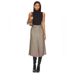 Rue Sophie Bristol Midi Skirt in Brown - NWT